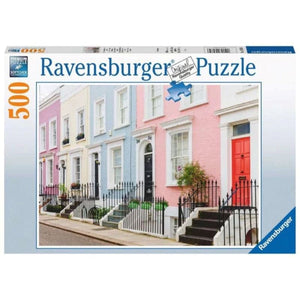 Ravensburger Jigsaws Colourful London Townhouses (500pc) Ravensburger