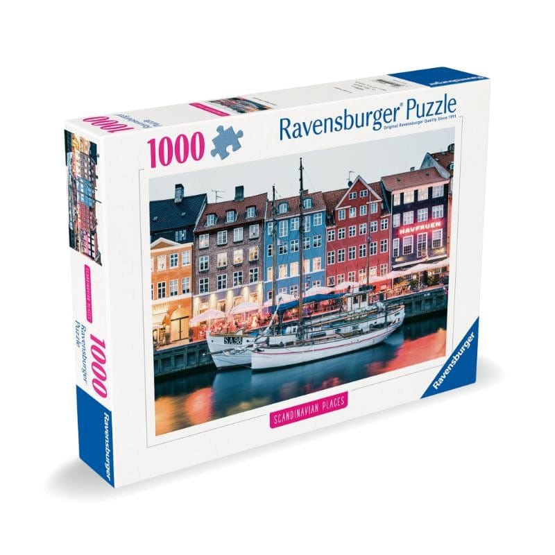 Ravensburger Jigsaws Copenhagen Denmark (1000pc) Ravensburger
