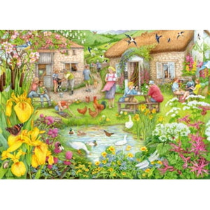 Ravensburger Jigsaws Cosy Cafe No3: Farm Cafe (1000pc) Ravensburger