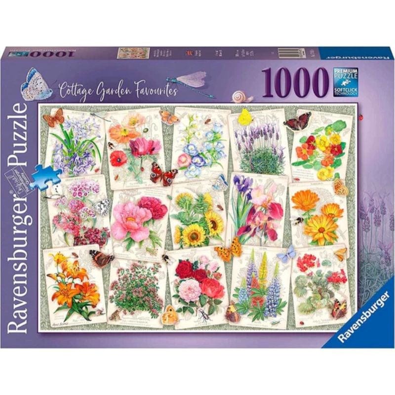 Ravensburger Jigsaws Cottage Garden Favourites (1000pc) Ravensburger