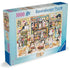 Ravensburger Jigsaws Crazy Cats - Haberdashery (1000pc) Ravensburger
