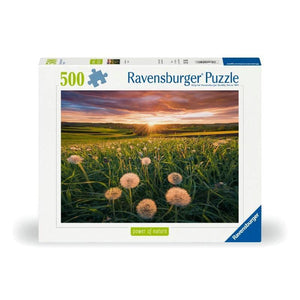 Ravensburger Jigsaws Dandelions at Sunset (500pc) Ravensburger