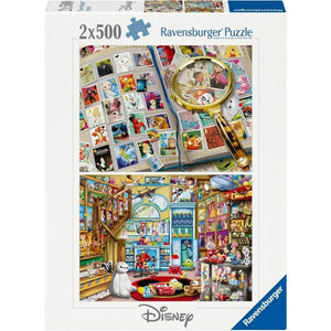 Ravensburger Jigsaws Disney Stamps & Toys (2x500pc) Ravensburger