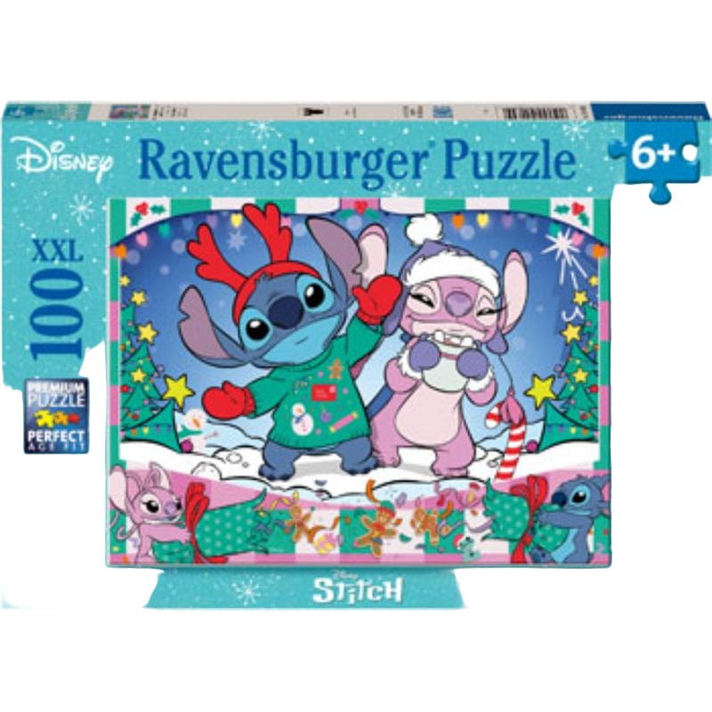 Ravensburger Jigsaws Disney Stitch Christmas (100pc) Ravensburger