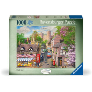 Ravensburger Jigsaws Down the Lane No5: Castle Lane (1000pc) Ravensburger