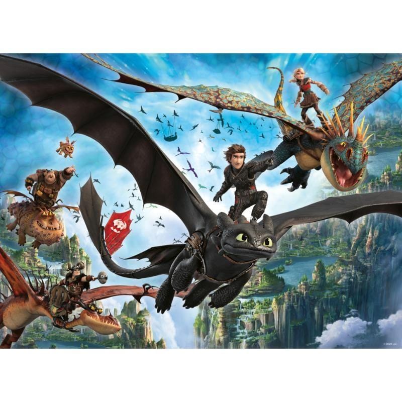 Ravensburger Jigsaws Dragons New Movie (150pc) Ravensburger