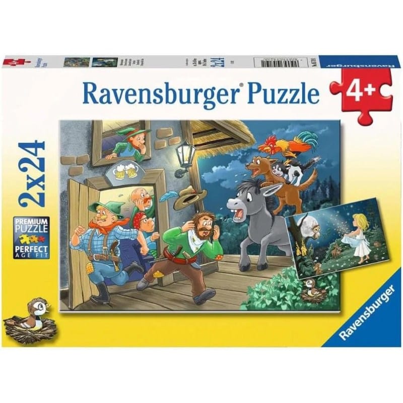 Ravensburger Jigsaws Fairytales (2x24pc) Ravensburger