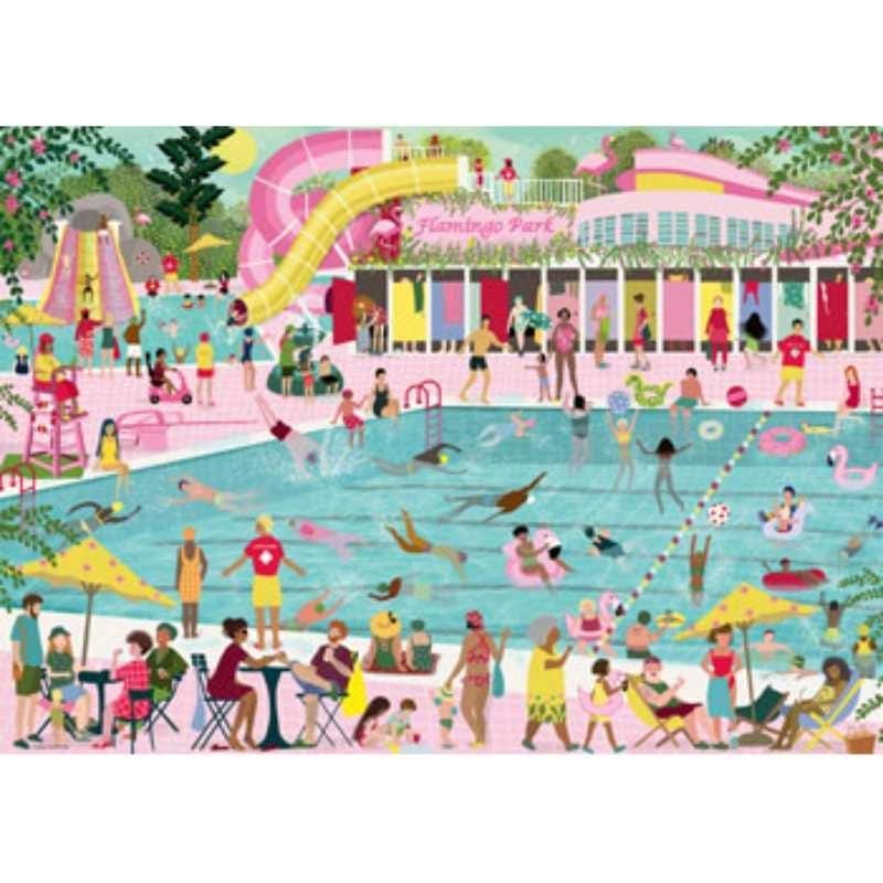 Ravensburger Jigsaws Flamingo Park (1000pc) Ravensburger