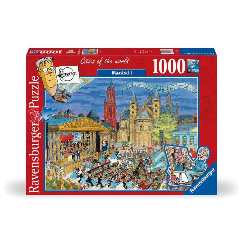 Ravensburger Jigsaws Fleroux Maastricht (1000pc) Ravensburger