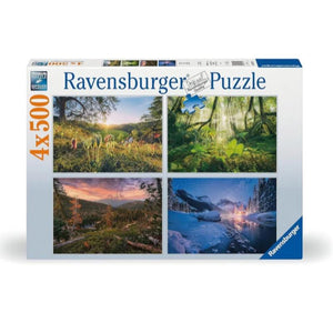 Ravensburger Jigsaws Four Seasons (4x500pc) Ravensburger
