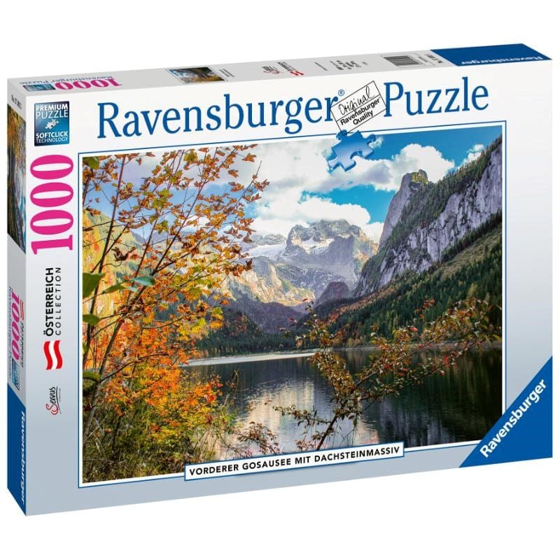 Ravensburger Jigsaws Front Gosausee (1000pc) Ravensburger
