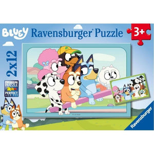 Ravensburger Jigsaws Fun with Bluey (2x12pc) Ravensburger