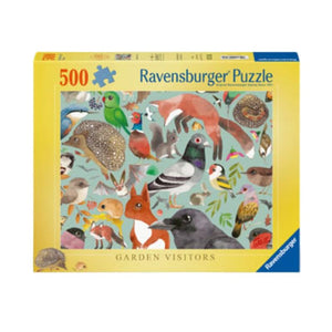 Ravensburger Jigsaws Garden Visitors (500pc) Ravensburger