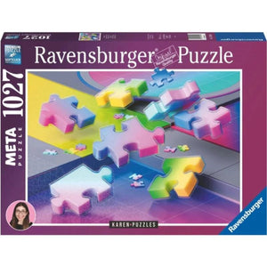 Ravensburger Jigsaws Gradient Cascade (1000pc) Ravensburger