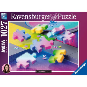 Ravensburger Jigsaws Gradient Cascade (1027pc) Ravensburger