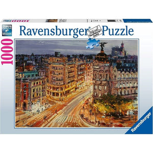 Ravensburger Jigsaws Gran Vía, Madrid (1000pc) Ravensburger