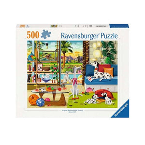 Ravensburger Jigsaws Greg Paprocki - Pets of Palm Springs (500pc) Ravensburger
