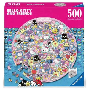 Ravensburger Jigsaws Hello Kitty Circle Puzzle (500pc) Ravensburger