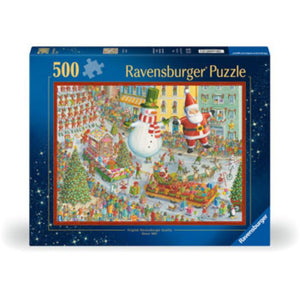 Ravensburger Jigsaws Here Comes Christmas (500pc) Ravensburger
