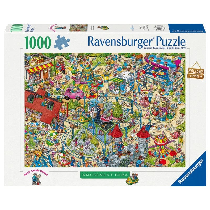 Ravensburger Jigsaws Holiday Resort 4 - Amusement Park (1000pc) Ravensburger