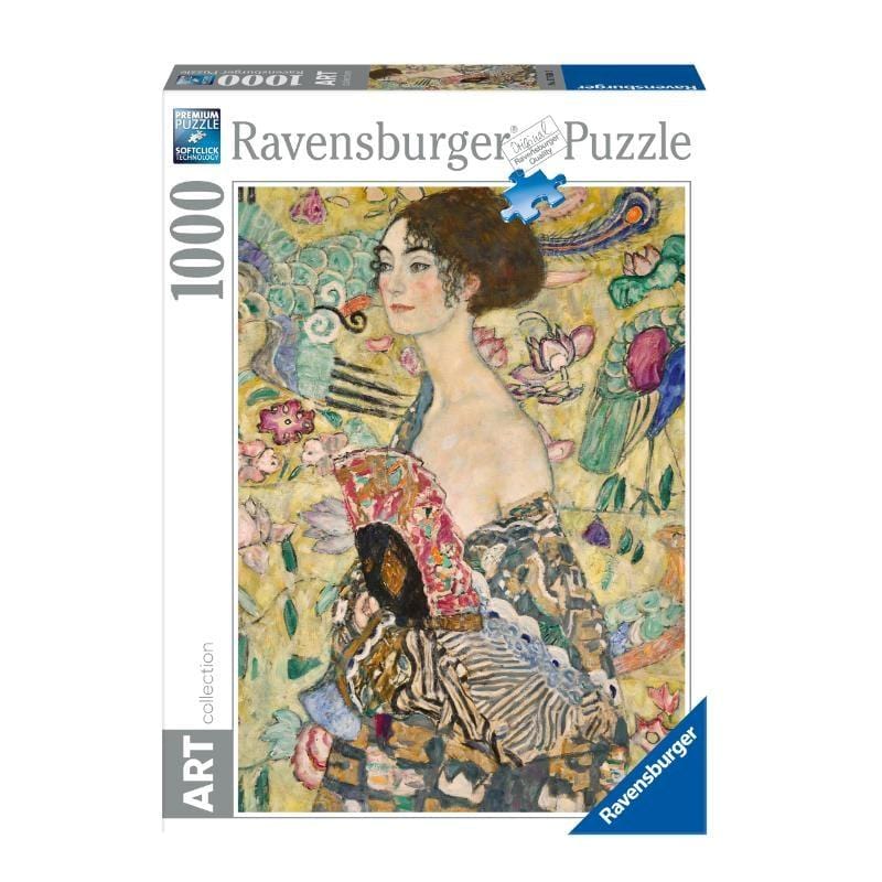 Ravensburger Jigsaws Klimt - Lady with a Fan (1000pc) Ravensburger