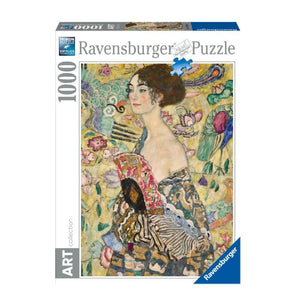 Ravensburger Jigsaws Klimt: Lady with a Fan (1000pc) Ravensburger