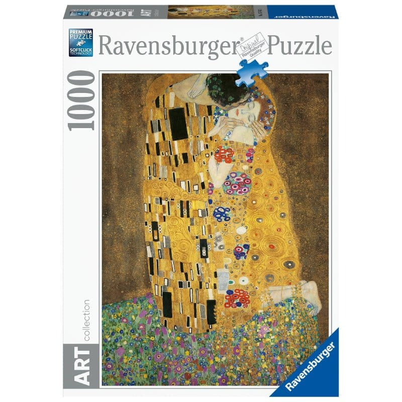 Ravensburger Jigsaws Klimt - The Kiss Puzzle (1000pc) Ravensburger