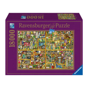 Ravensburger Jigsaws Magical Bookcase Puzzle (1000pc) Ravensburger