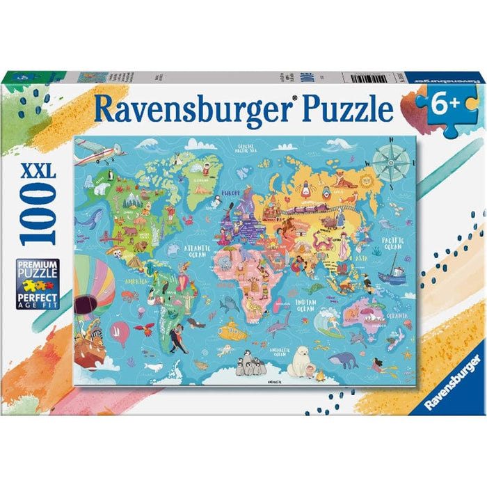Map of the World (100pc) Ravensburger