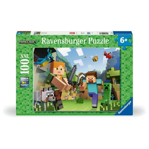 Ravensburger Jigsaws Minecraft (100pc) Ravensburger