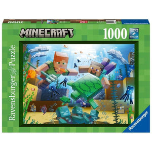 Ravensburger Jigsaws Minecraft Mosaic (1000pc) Ravensburger