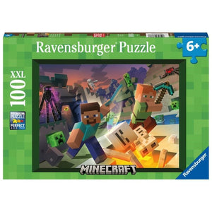 Ravensburger Jigsaws Monster Minecraft (100pc) Ravensburger