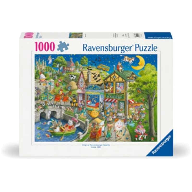 Ravensburger Jigsaws Mother Goosevile (1000pc) Ravensburger