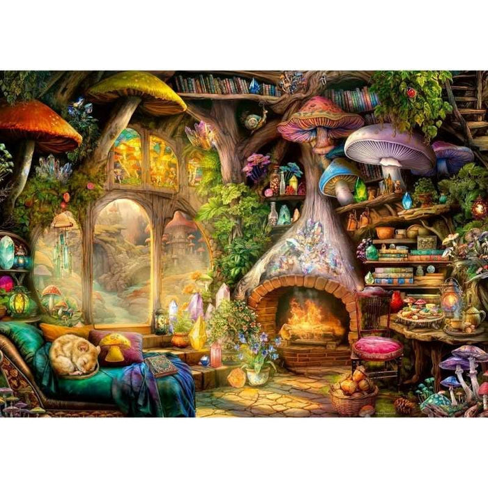 Mushroom Cottage (1000pc) Ravensburger