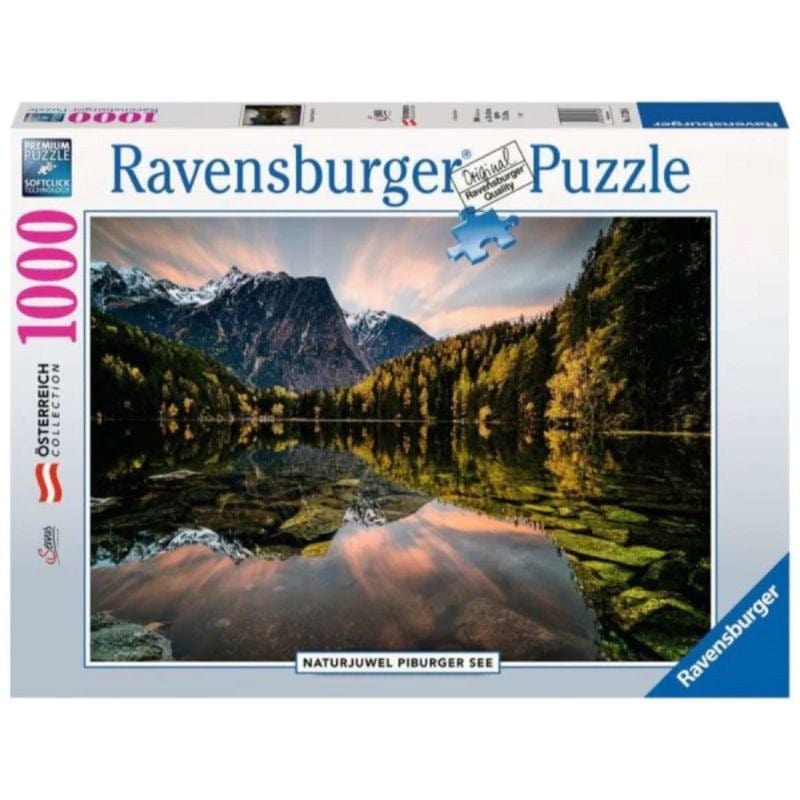 Ravensburger Jigsaws Naturjuwel Piburger See (1000pc) Ravensburger