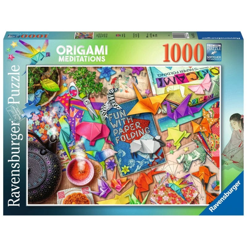 Ravensburger Jigsaws Origami Meditations Puzzle (1000pc) Ravensburger