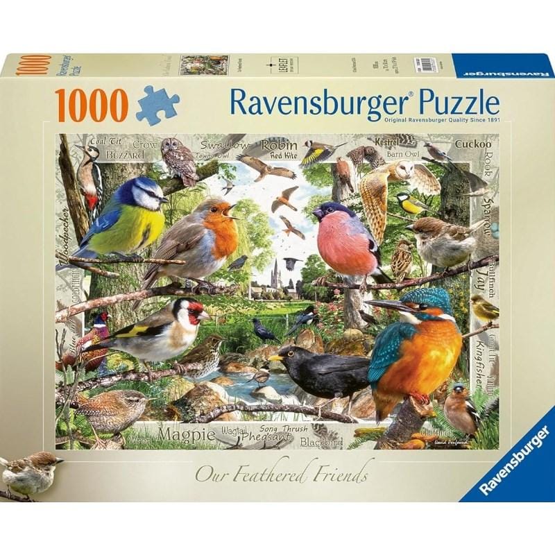 Ravensburger Jigsaws Our Feathered Friends (1000pc) Ravensburger
