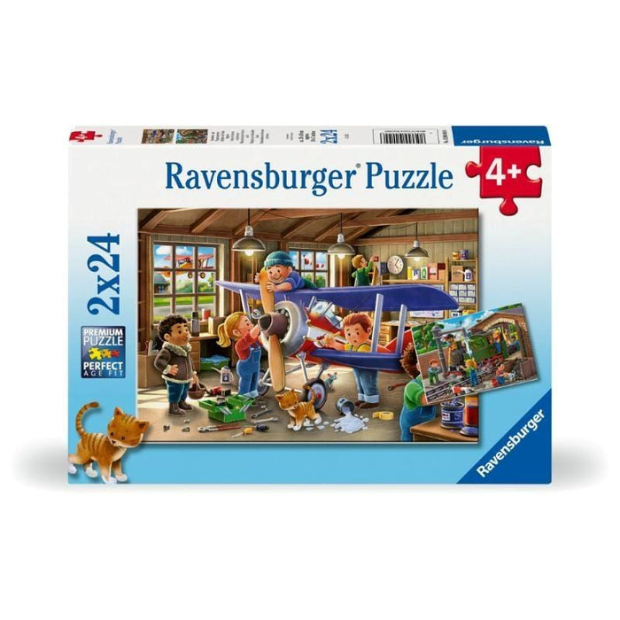 Planes & Trains (2x12pc) Ravensburger