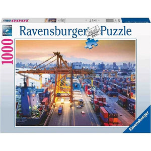 Ravensburger Jigsaws Port Of Hamburg (1000pc) Ravensburger