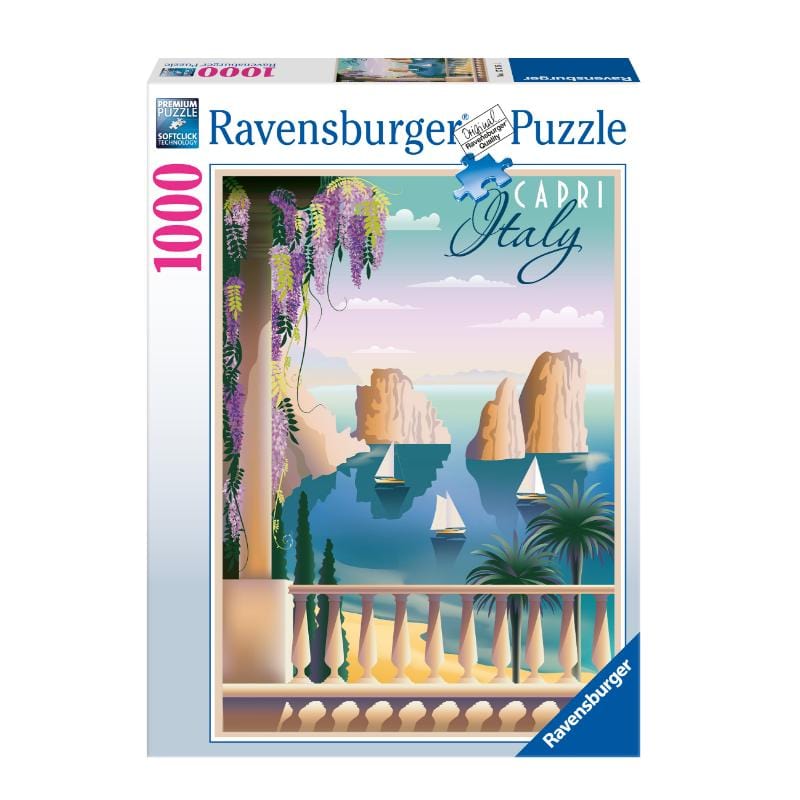 Ravensburger Jigsaws Postcard from Capri (1000pc) Ravensburger