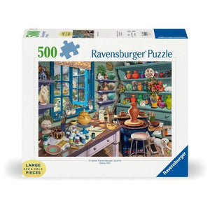 Ravensburger Jigsaws Pottery Studio Sanctuary (500pc Large Format) Ravensburger