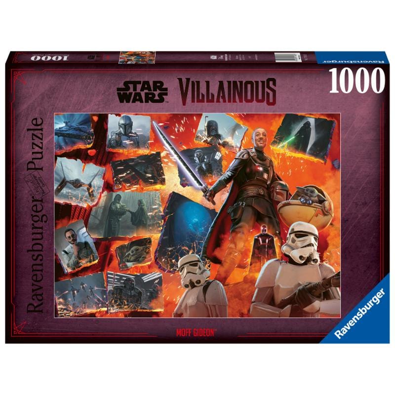 Ravensburger Jigsaws Star Wars Villainous - Moff Gideon (1000pc) Ravensburger