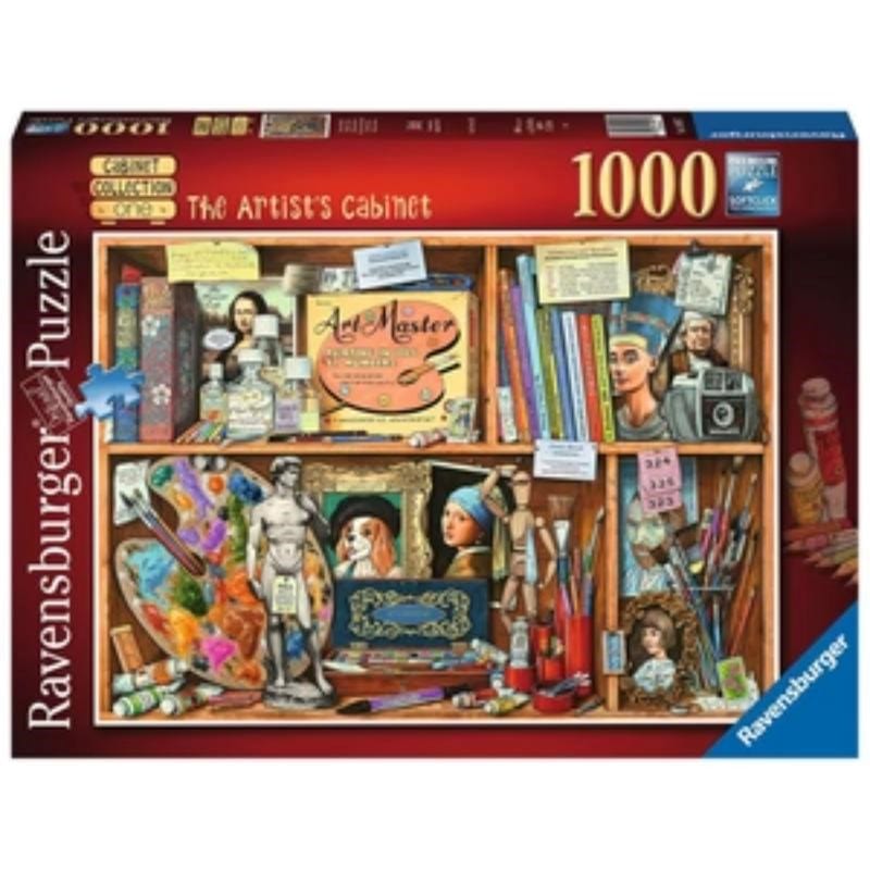 Ravensburger Jigsaws The Artists Cabinet (1000pc) Ravensburger