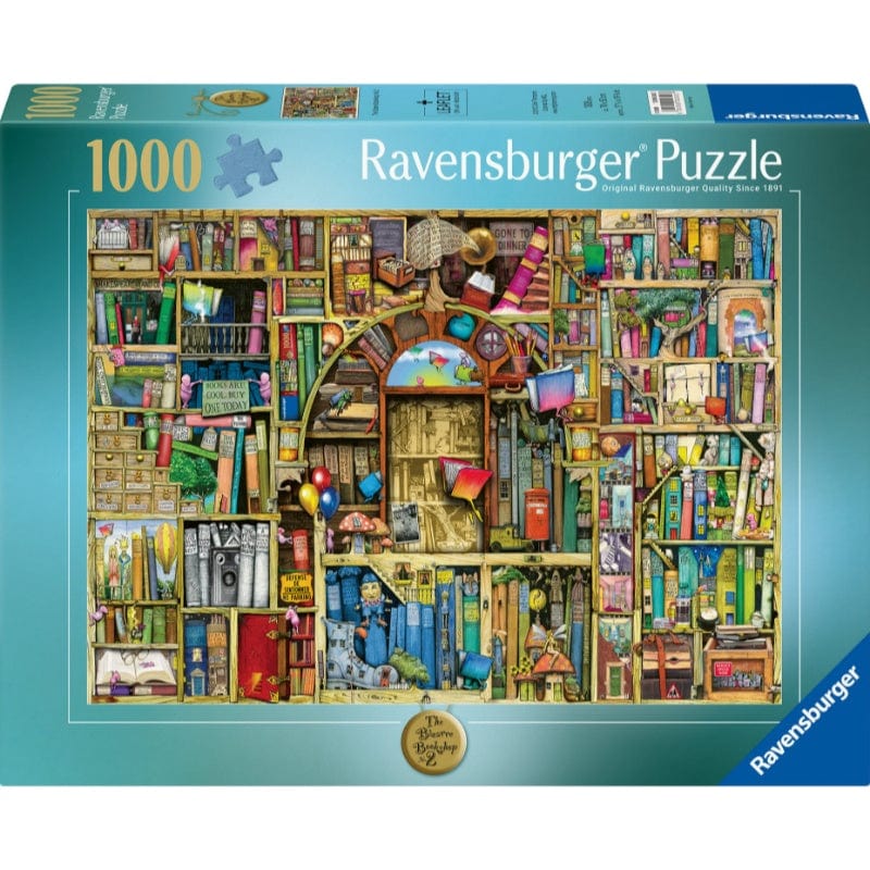 Ravensburger Jigsaws The Bizarre Bookshop 2 (1000pc) Ravensburger