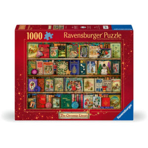 Ravensburger Jigsaws The Christmas Library (1000pc) Ravensburger