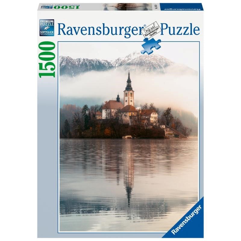 Ravensburger Jigsaws The Island of Wishes Bled, Slovenia (1500pc) Ravensburger