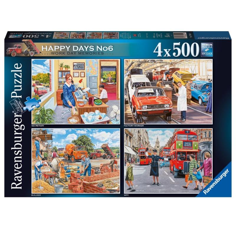 Ravensburger Jigsaws Trevor Mitchell (4x500pc) Ravensburger