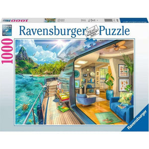 Ravensburger Jigsaws Tropical Island Charter (1000pc) Ravensburger