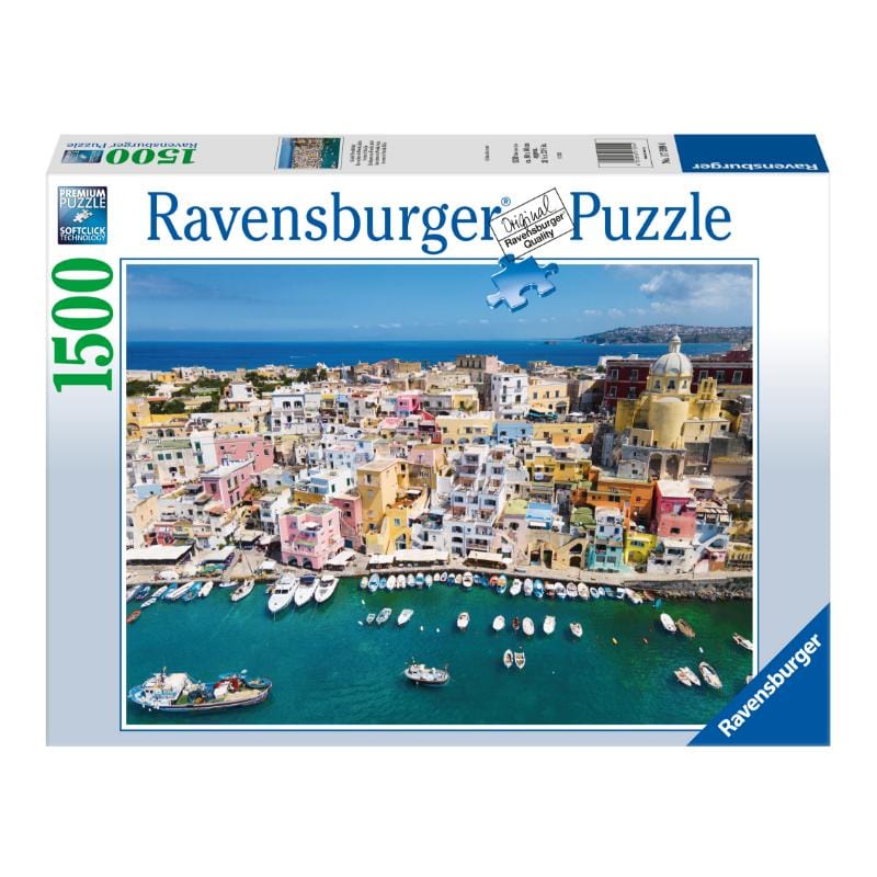 Ravensburger Jigsaws View of Procida (1500pc) Ravensburger