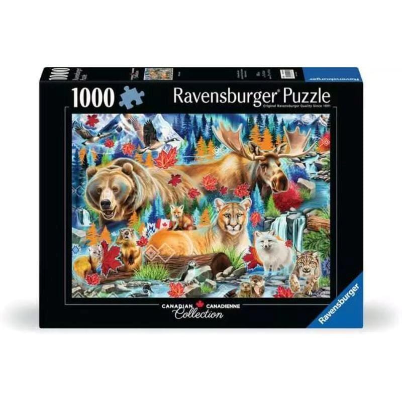 Ravensburger Jigsaws Wild Canada (1000pc) Ravensburger